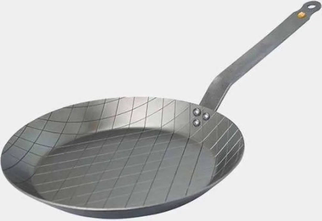 DeBuyer Mineral B Steakpan 24cm - Plaatstaal