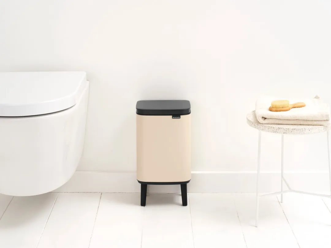 Brabantia Bo Hi Prullenbak 7L - Soft Beige
