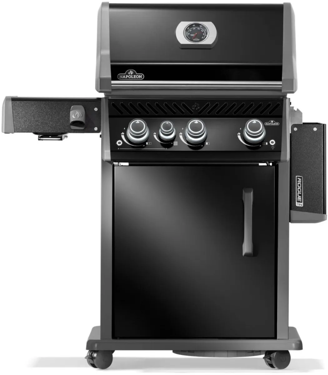Napoleon Rogue Pro 425 SIB BBQ - 3 Branders - 26 Hamburgers - Zwart