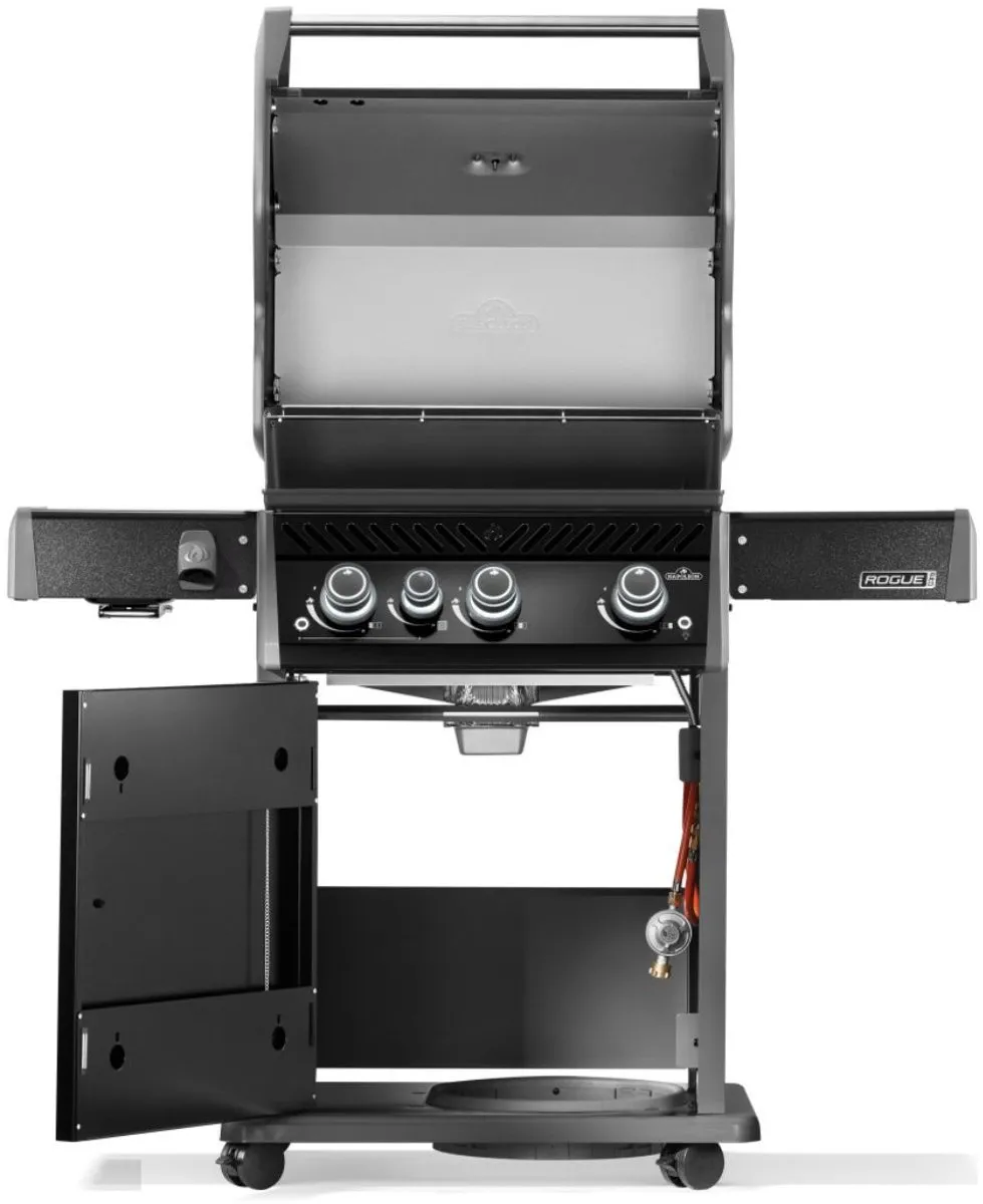 Napoleon Rogue Pro 425 SIB BBQ - 3 Branders - 26 Hamburgers - Zwart