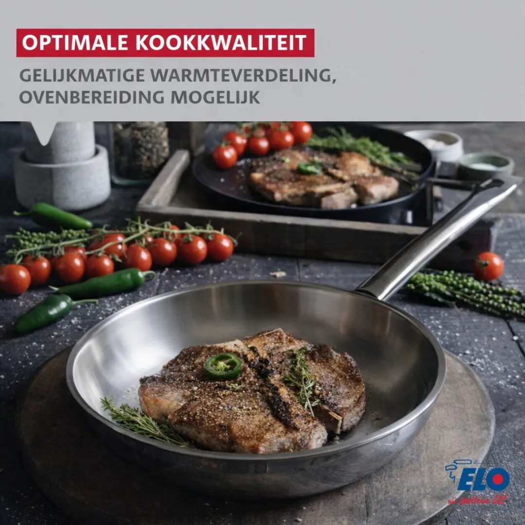 Fackelmann Elo Profi Brillant Keukenset 3-delig - 24/28cm + 20cm