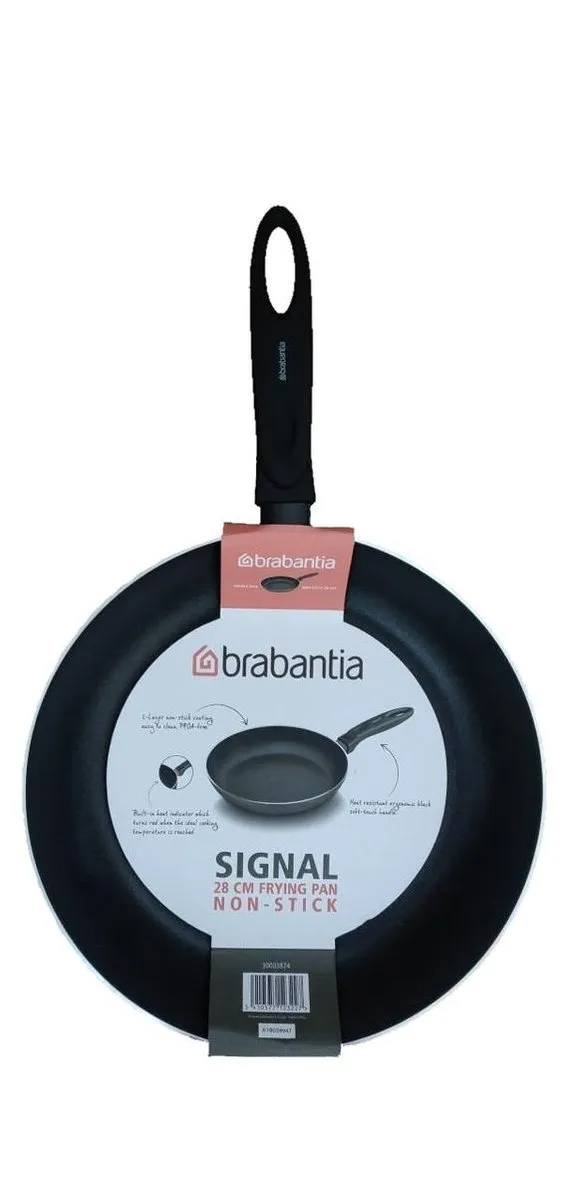 Brabantia Pannenset 2-delig - 24cm & 28cm - Inductie - Zwart