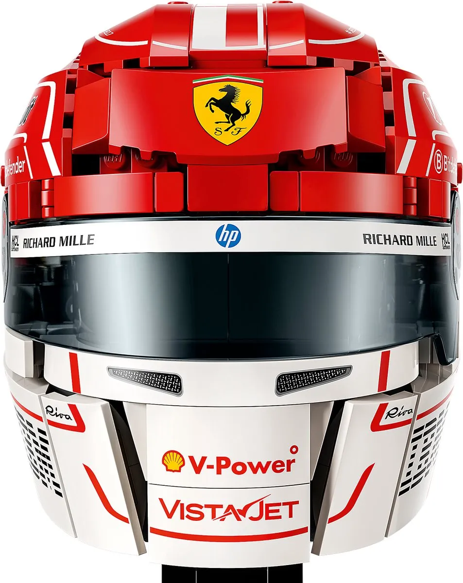 LEGO Scuderia Ferrari HP Helm Charles Leclerc 43014 - 886 Stukken