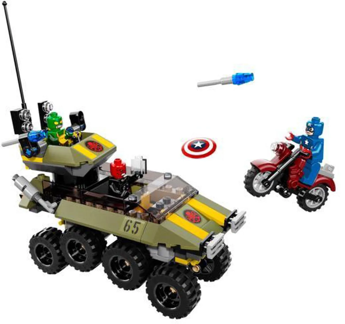 LEGO Super Heroes Captain America vs. Hydra 76017 - 172 Stukken