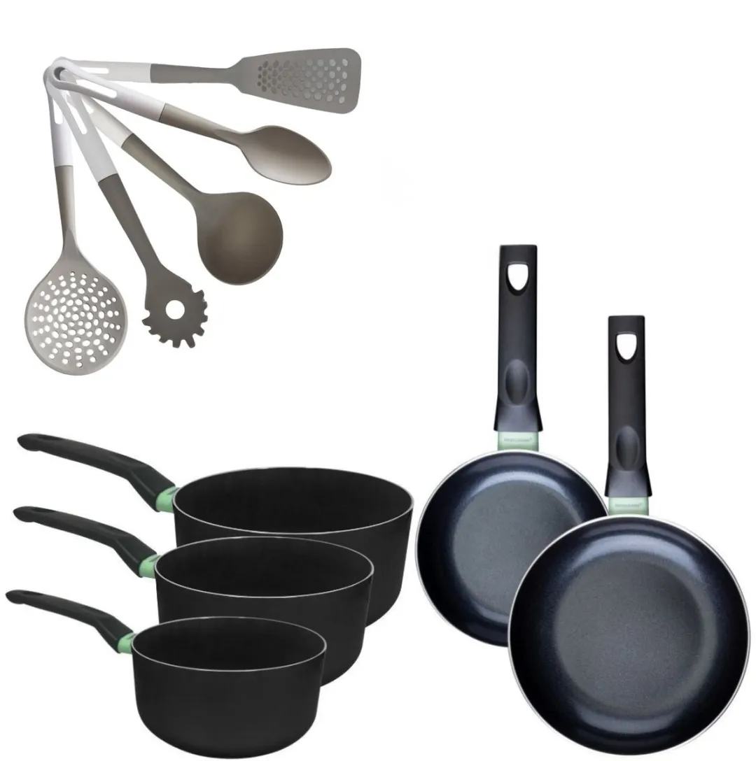 Fackelmann Brandao Set Pannen & Kookpotten 16/18/20cm