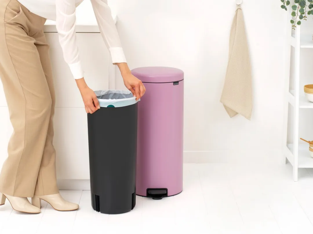 Brabantia NewIcon Prullenbak 30L - Lilac Pink