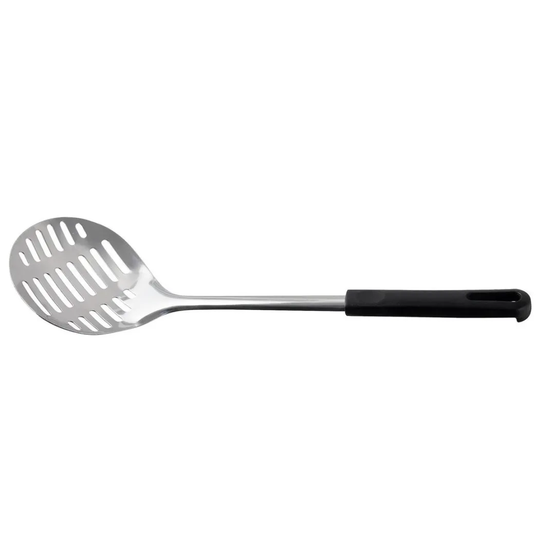 Fackelmann Opscheplepel 33cm - Zwart - PP/RVS