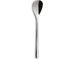 Alessi Cucchiani Da Caffè Koffielepels - 4 Stuks - Zilver
