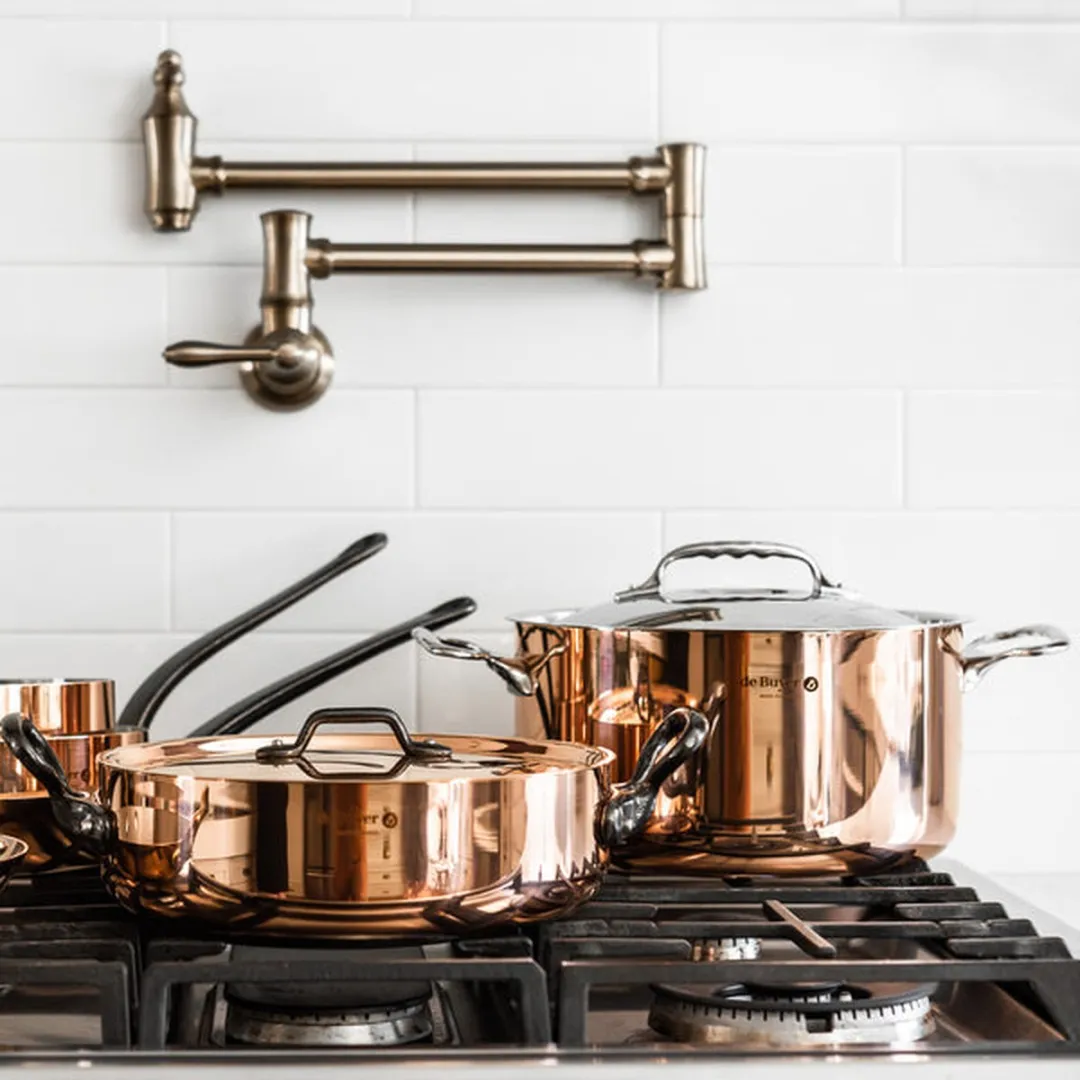 DeBuyer Prima Matera Braadpan 28cm - Inductie - Koper/RVS