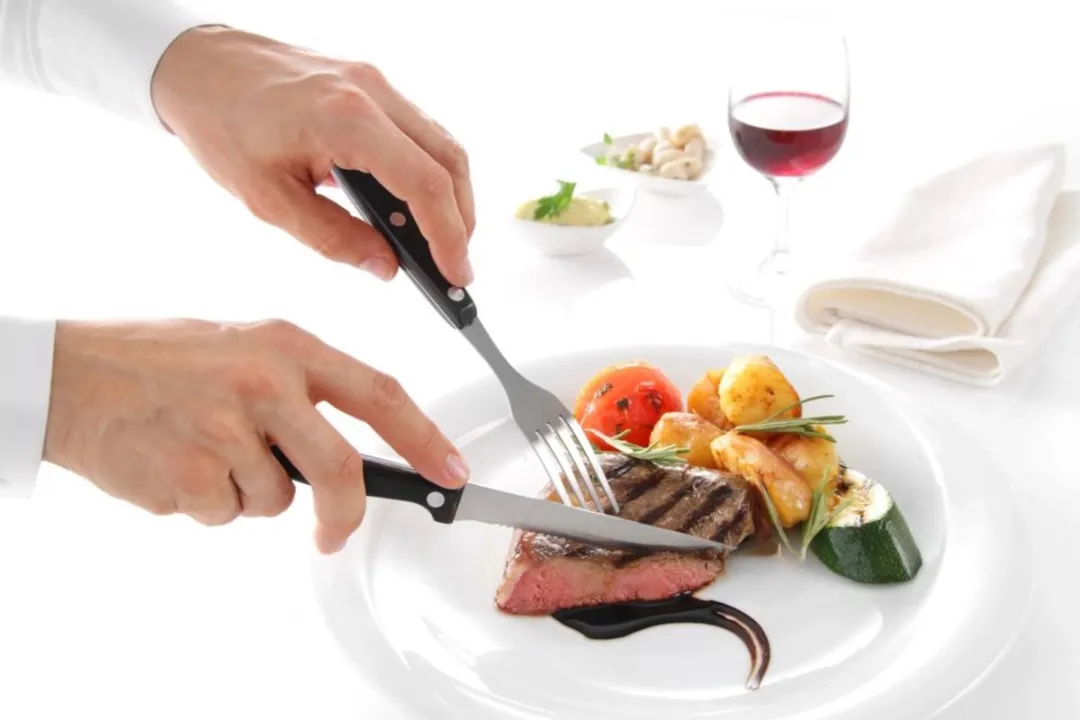 HENDI Profi Line Steakvorken 200mm - Set van 6