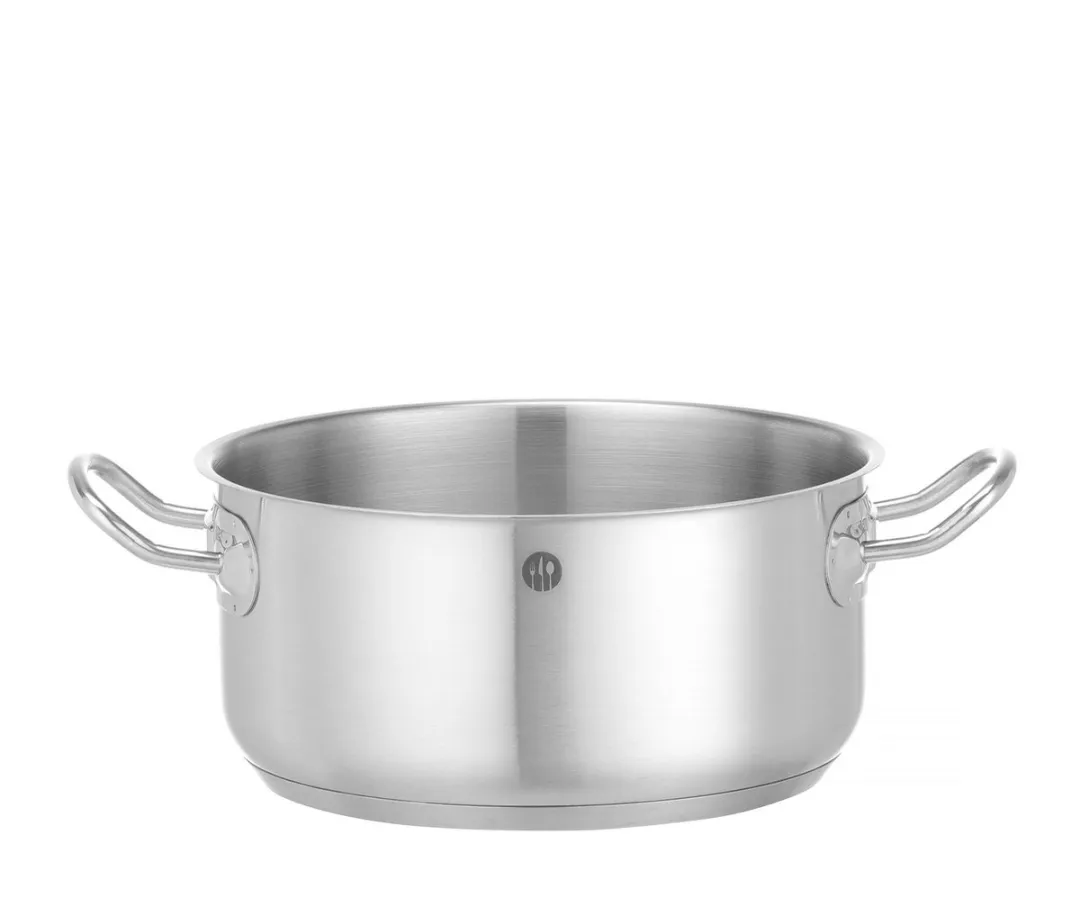 HENDI Kookpan 2,9L Inductiegeschikt Ø200mm - Rvs