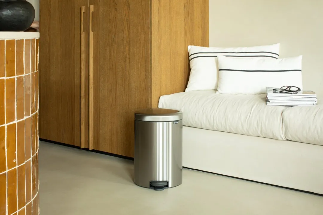 Brabantia NewIcon Prullenbak 20L Matt Steel Fingerprint Proof