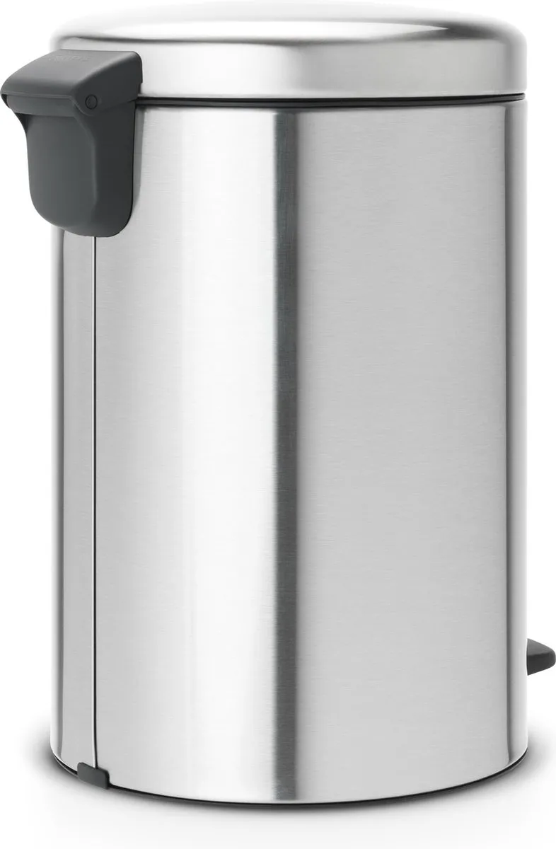 Brabantia NewIcon Prullenbak 20L Matt Steel Fingerprint Proof