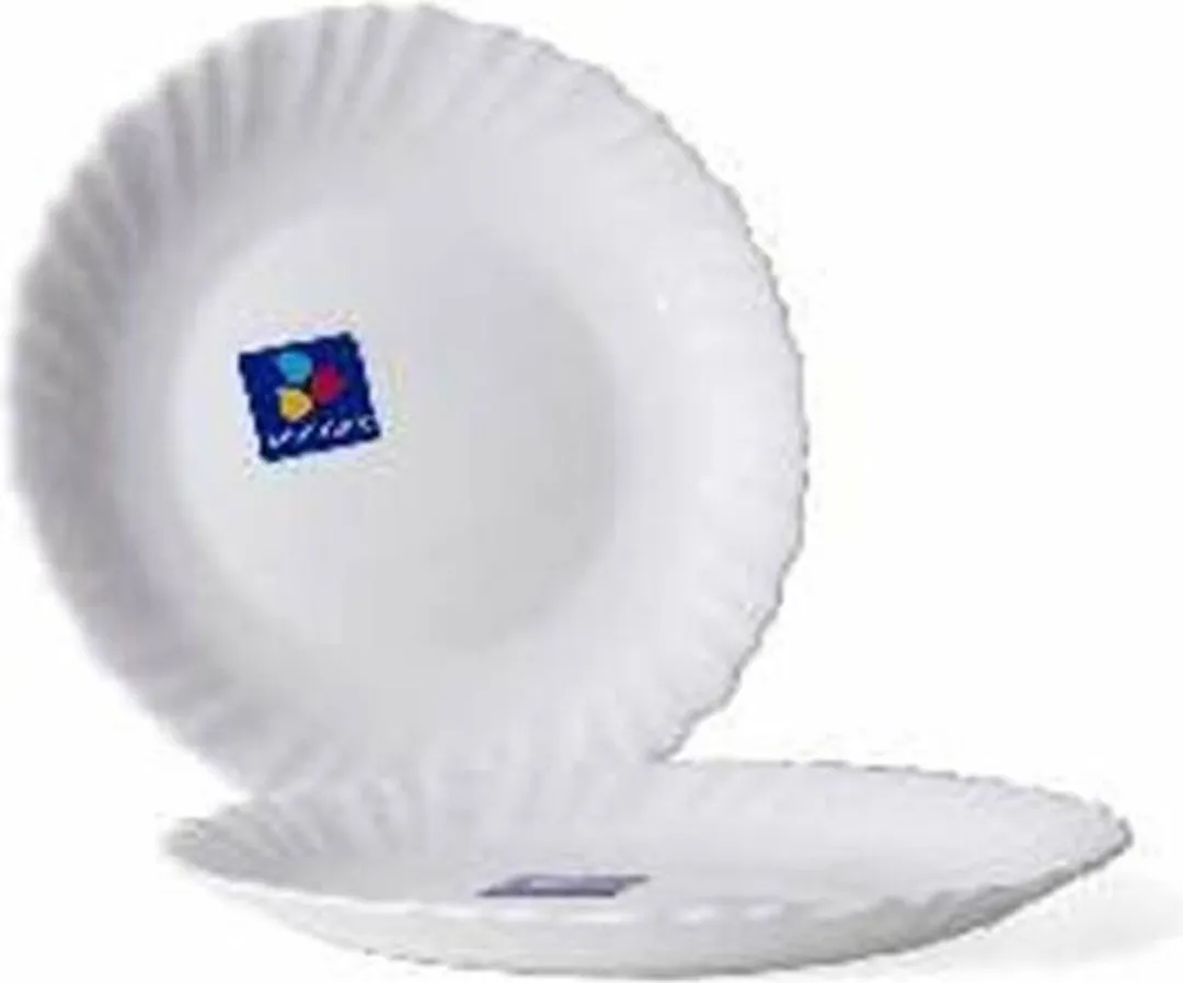 Luminarc Feston Dessertbord - Rond 19cm Wit