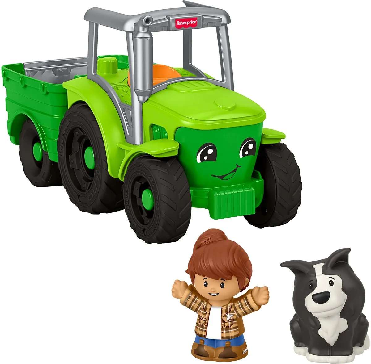 Fisher-Price Little People Tractor 2016182 - Muzikaal - Groen