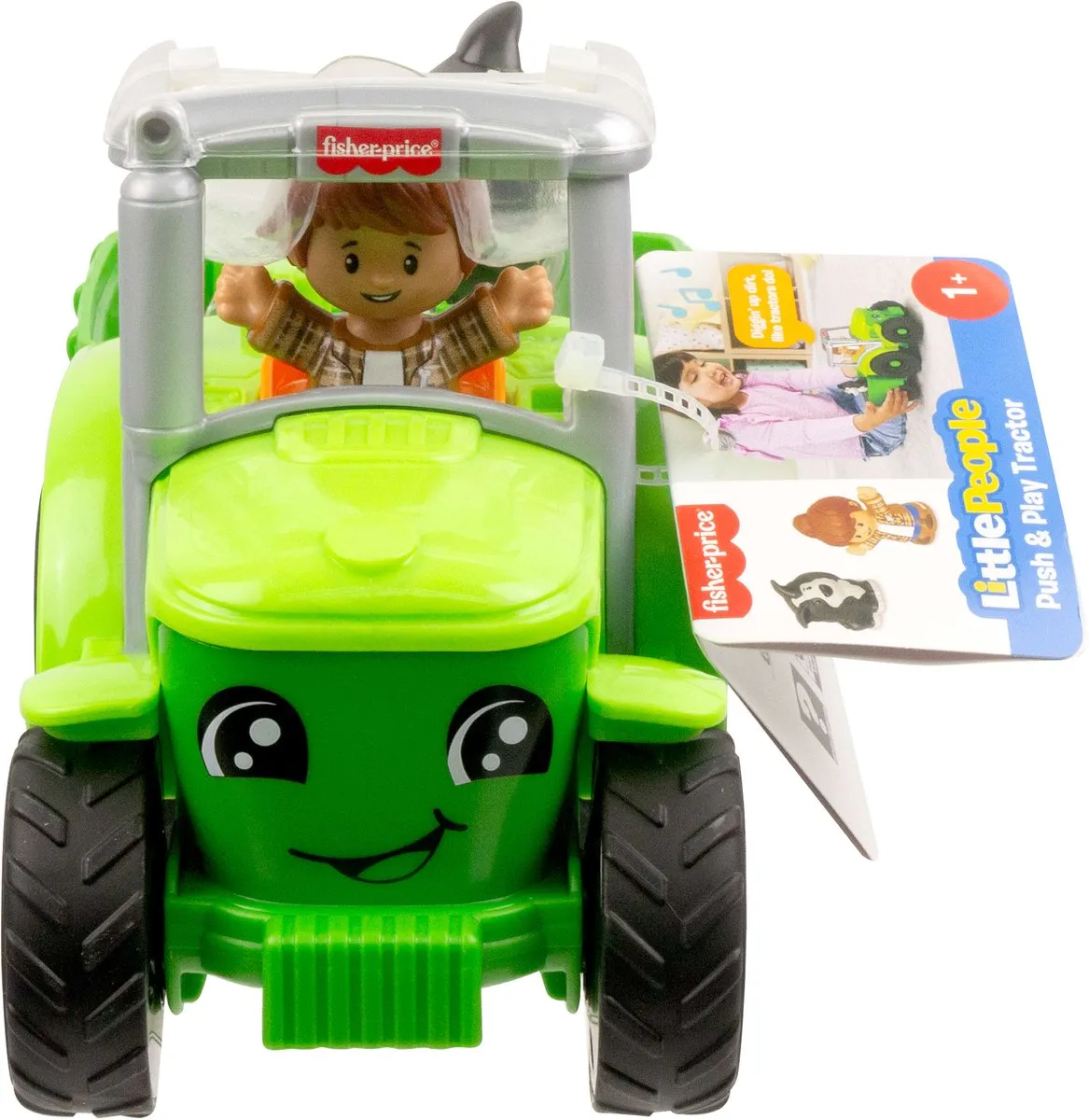 Fisher-Price Little People Tractor 2016182 - Muzikaal - Groen