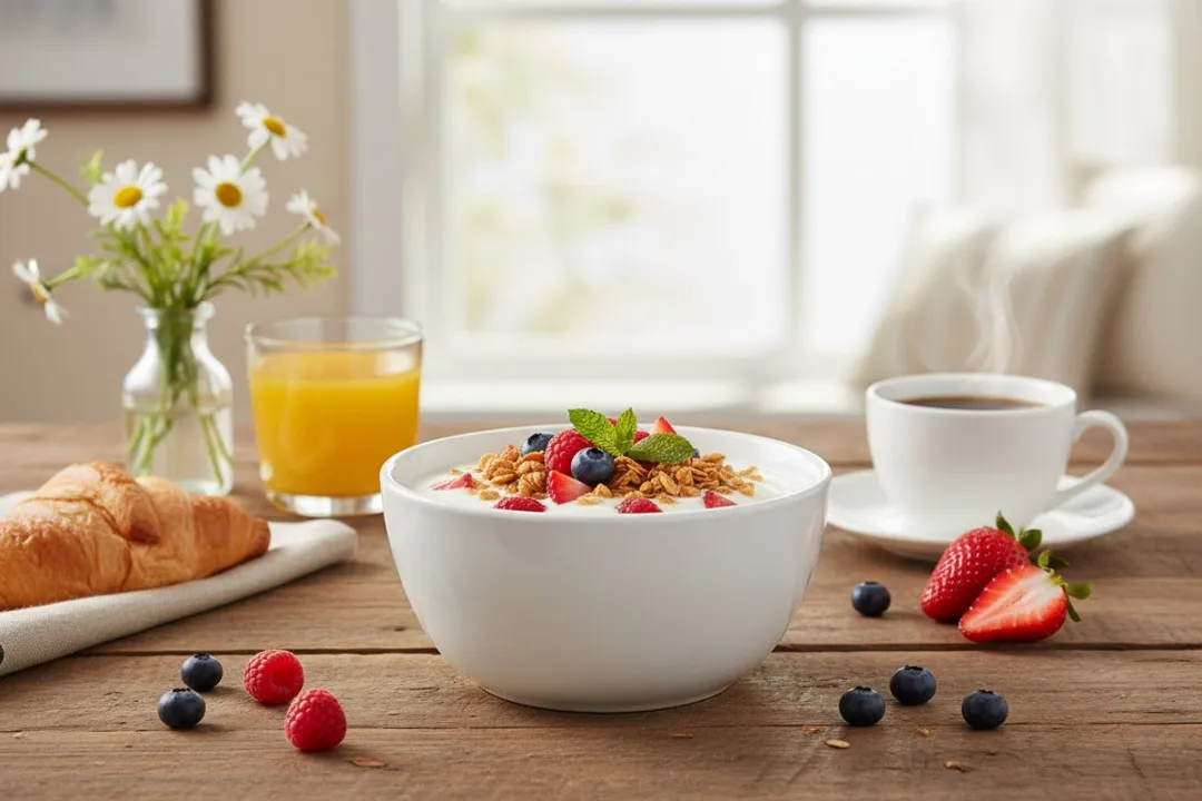 Cookinglife Soepkommen Porselein - Set van 4 Ø 15,5cm - Wit