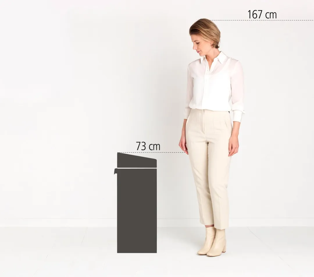 Brabantia Touch Bin Prullenbak 40L - Soft Beige