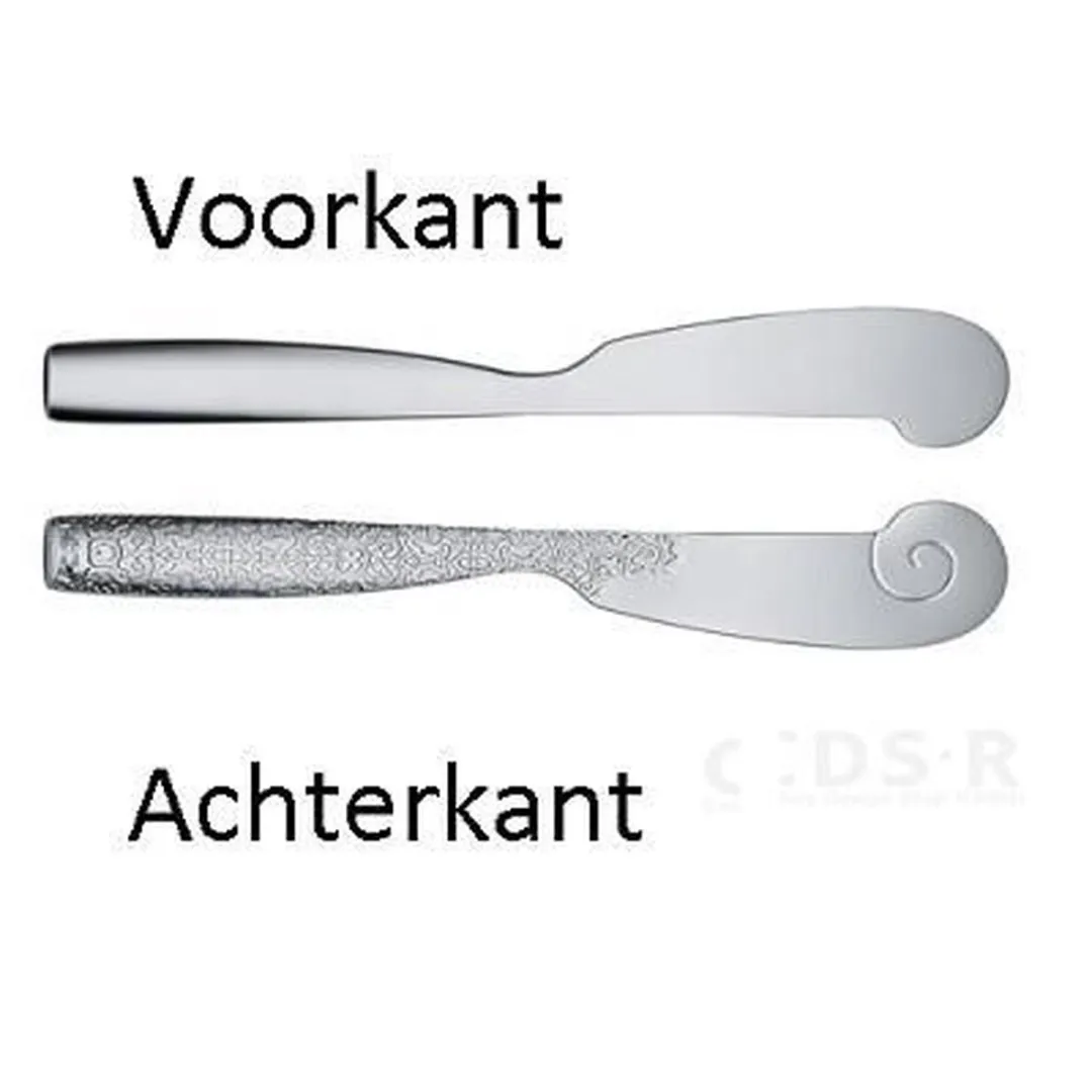 Alessi Dressed Botermesje - Chroom