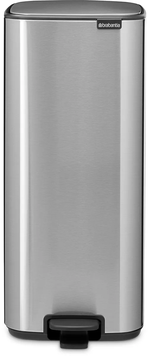 Brabantia Bo Pedaalemmer - 30 liter - Matt Steel Fingerprint Proof
