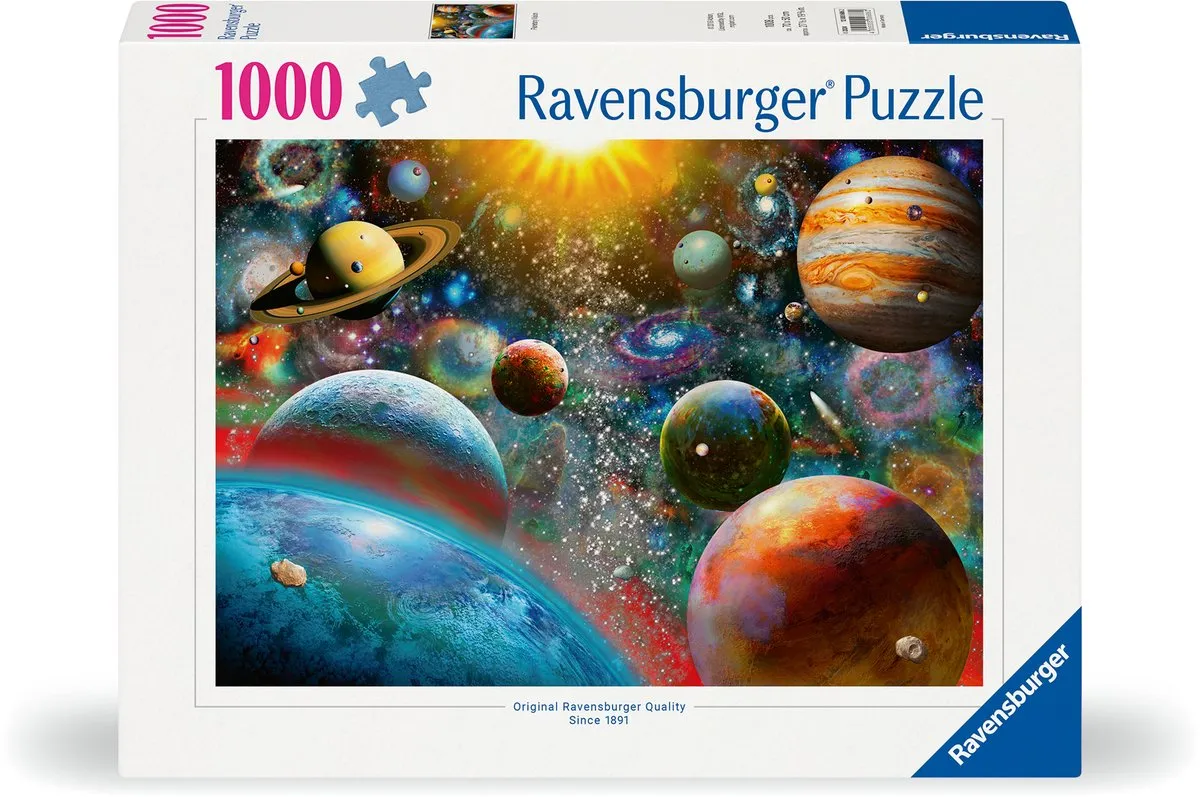 Ravensburger Planets Puzzel 1000 Stuks - Multicolor - afbeelding 2 van 3