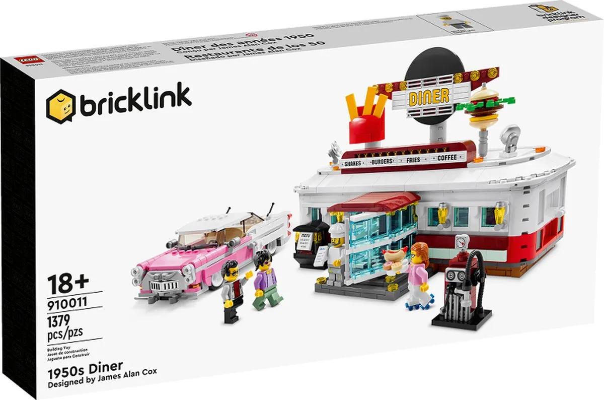 LEGO Bricklink 1950's Diner 910011