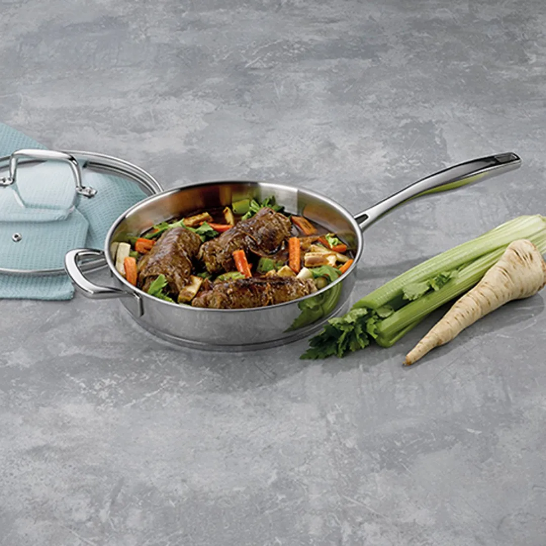 Kela Hapjespan RVS 24cm - 1.8L