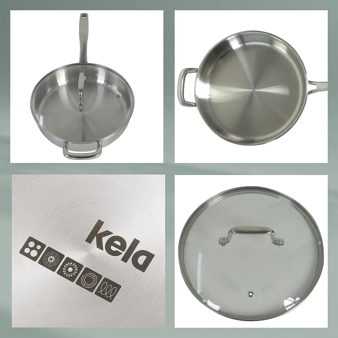 Kela Hapjespan RVS 24cm - 1.8L