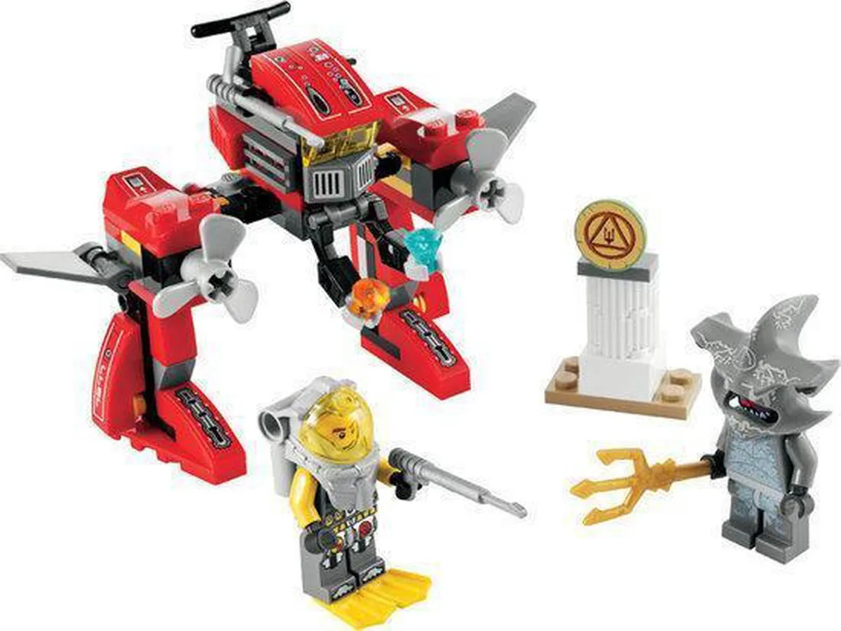 LEGO Atlantis Bodemloper 7977 - Goud - afbeelding 2 van 2