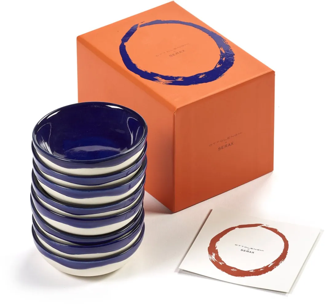 Serax Ottolenghi Feast Schaaltjes XS - Donkerblauw Ø7cm - 8 Stuks