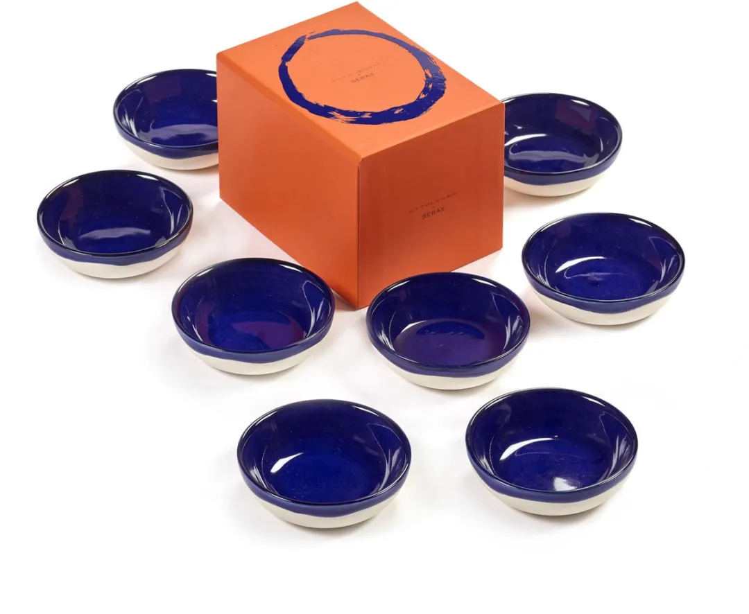Serax Ottolenghi Feast Schaaltjes XS - Donkerblauw Ø7cm - 8 Stuks