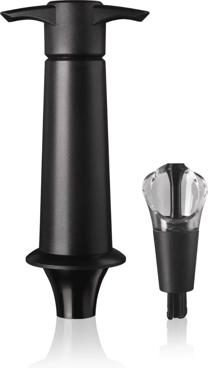 VacuVin Wine Saver & Server - 2-delig - Zwart - afbeelding 6 van 6