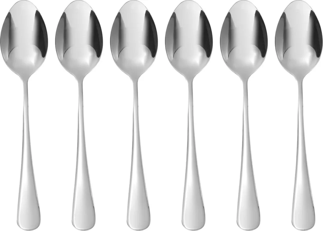 HENDI Paplepel Set 186mm RVS - 6 Stuks