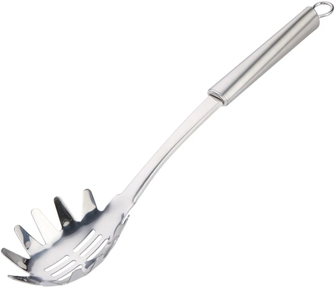 Alpina Opscheplepel Pasta Spaghetti 2 Stuks - RVS - 34x7cm