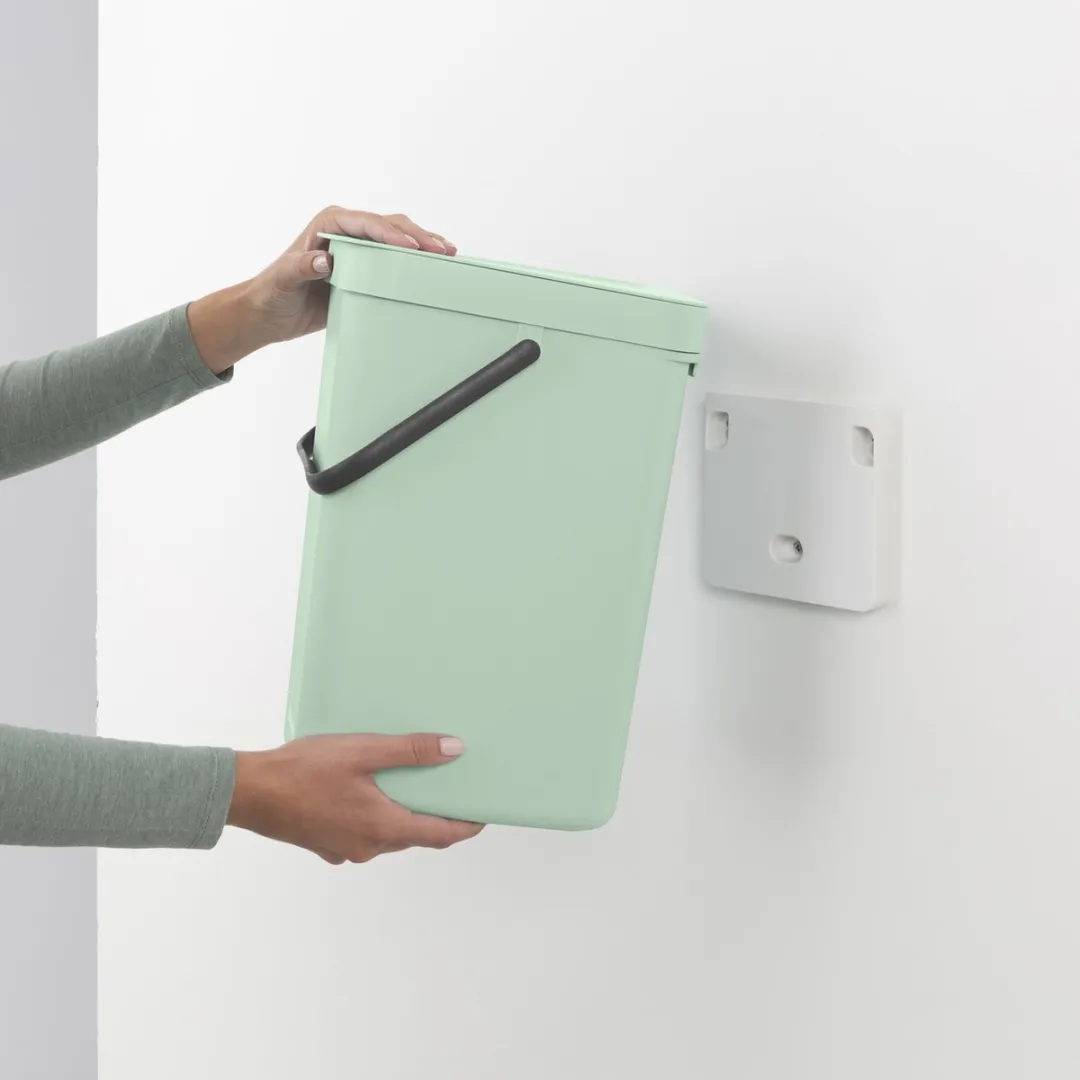 Brabantia Sort & Go Prullenbak 12L - Jade Green