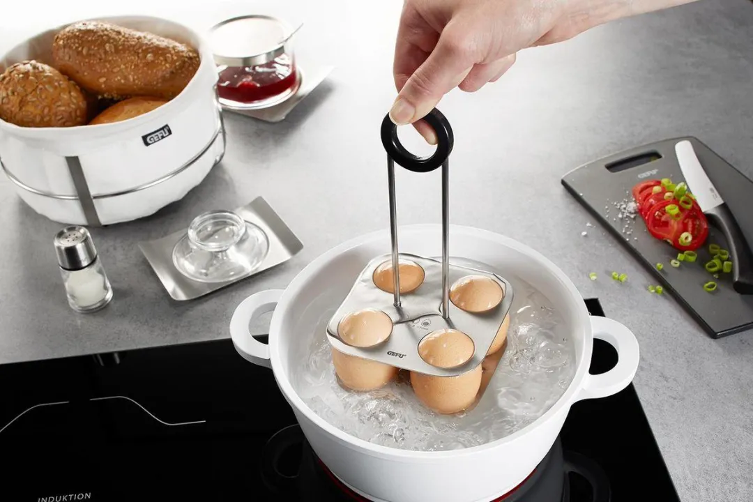 GEFU Brunch Eierhouder 33680 - Zilver