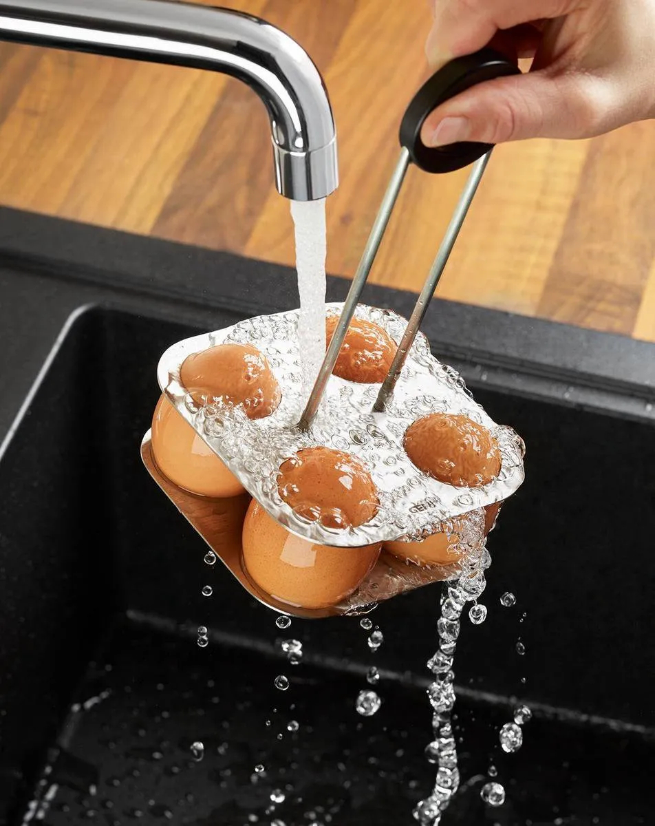 GEFU Brunch Eierhouder 33680 - Zilver