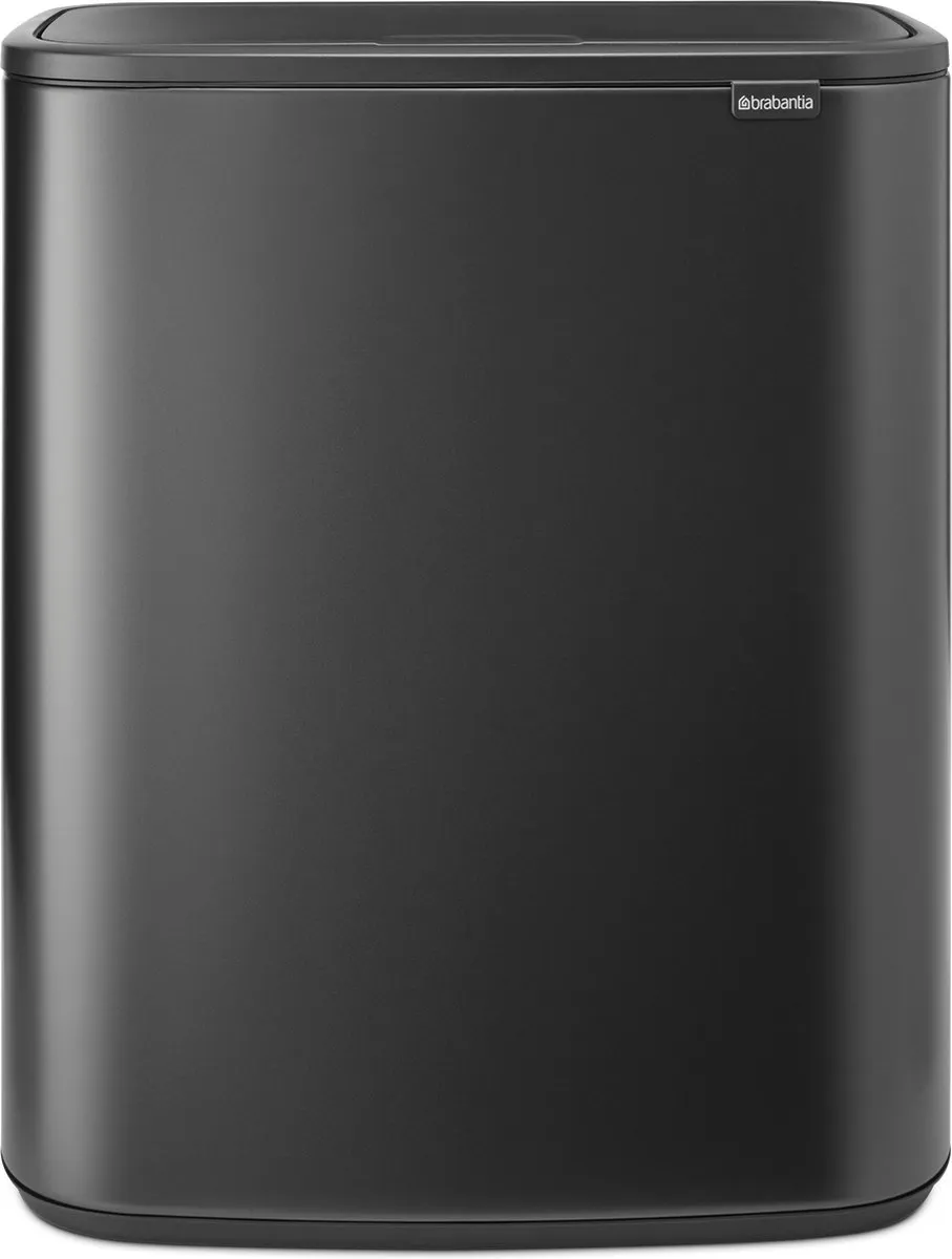 Brabantia Bo Touch Bin Prullenbak 2x30L - Confident Grey