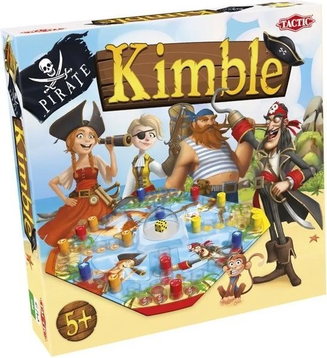 Tactic Pirate Kimble - 56571 - Bordspel - 2-4 Spelers