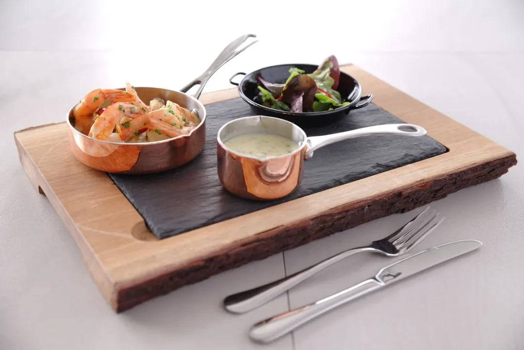 HENDI Steelpannetje 0,26L - 3-ply Koper/Aluminium/RVS - Ø85mm - Koper