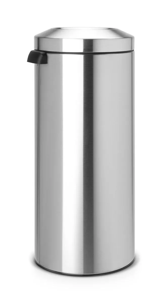 Brabantia Vlamverdovende Prullenbak 30L - Matt Steel