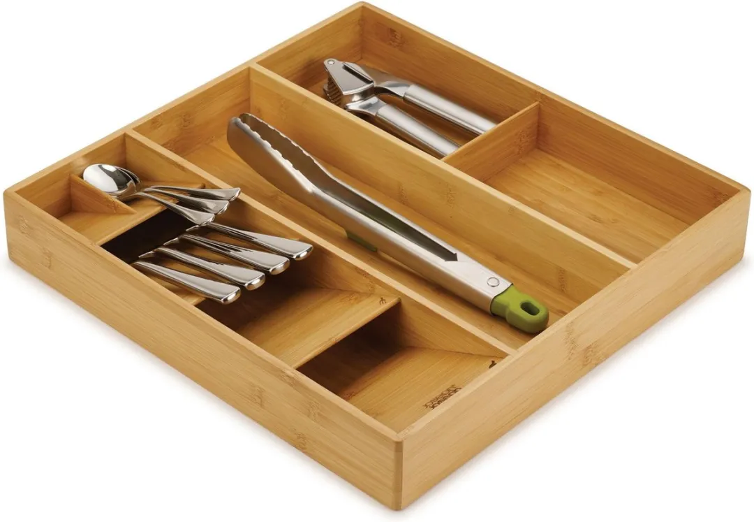 Joseph Joseph DrawerStore Keukenlade Organizer Bamboe - 8 Vakken