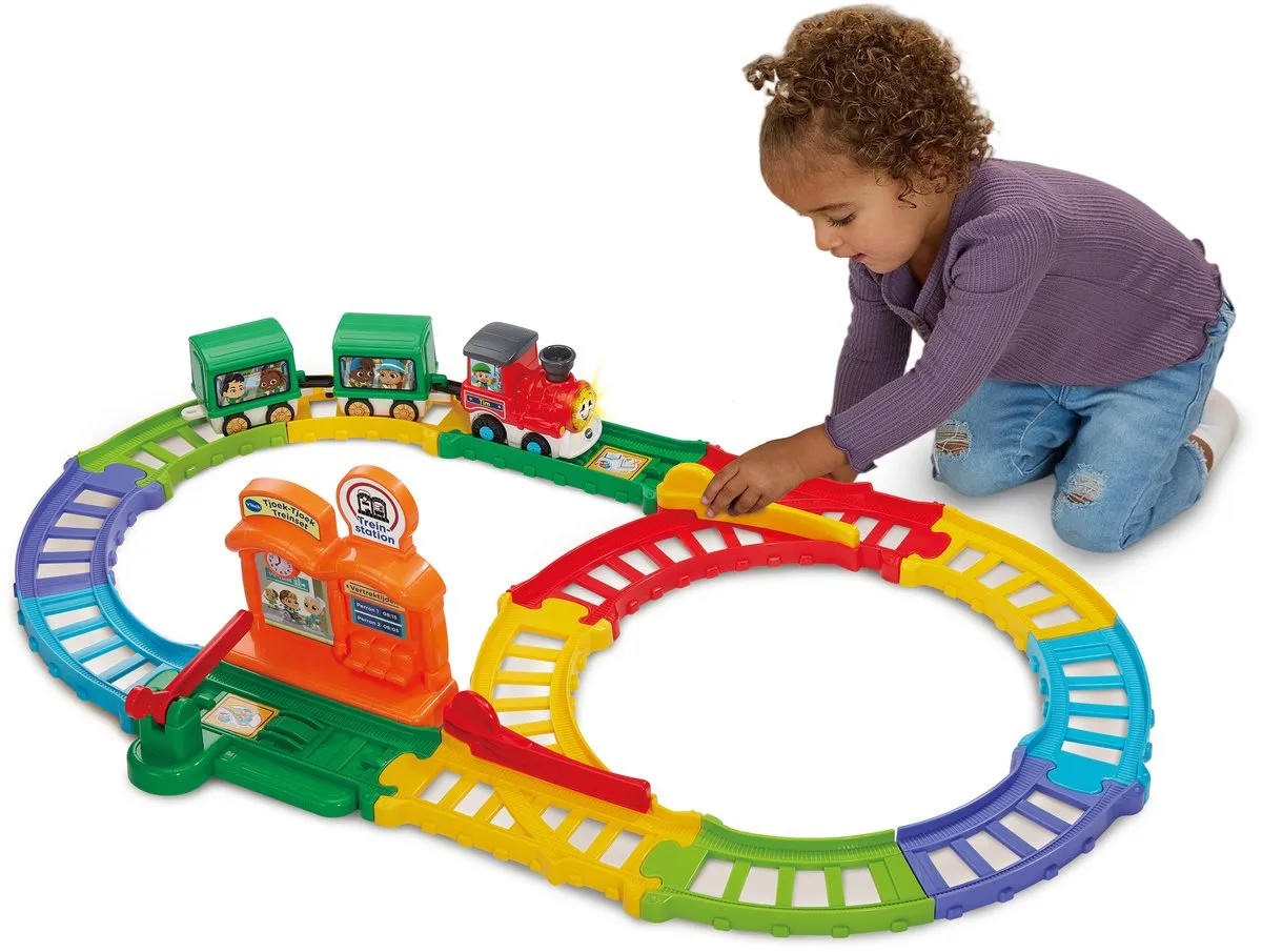 VTech Tjoek-Tjoek Treinset Tim Trein - 80-588623 - Multicolor