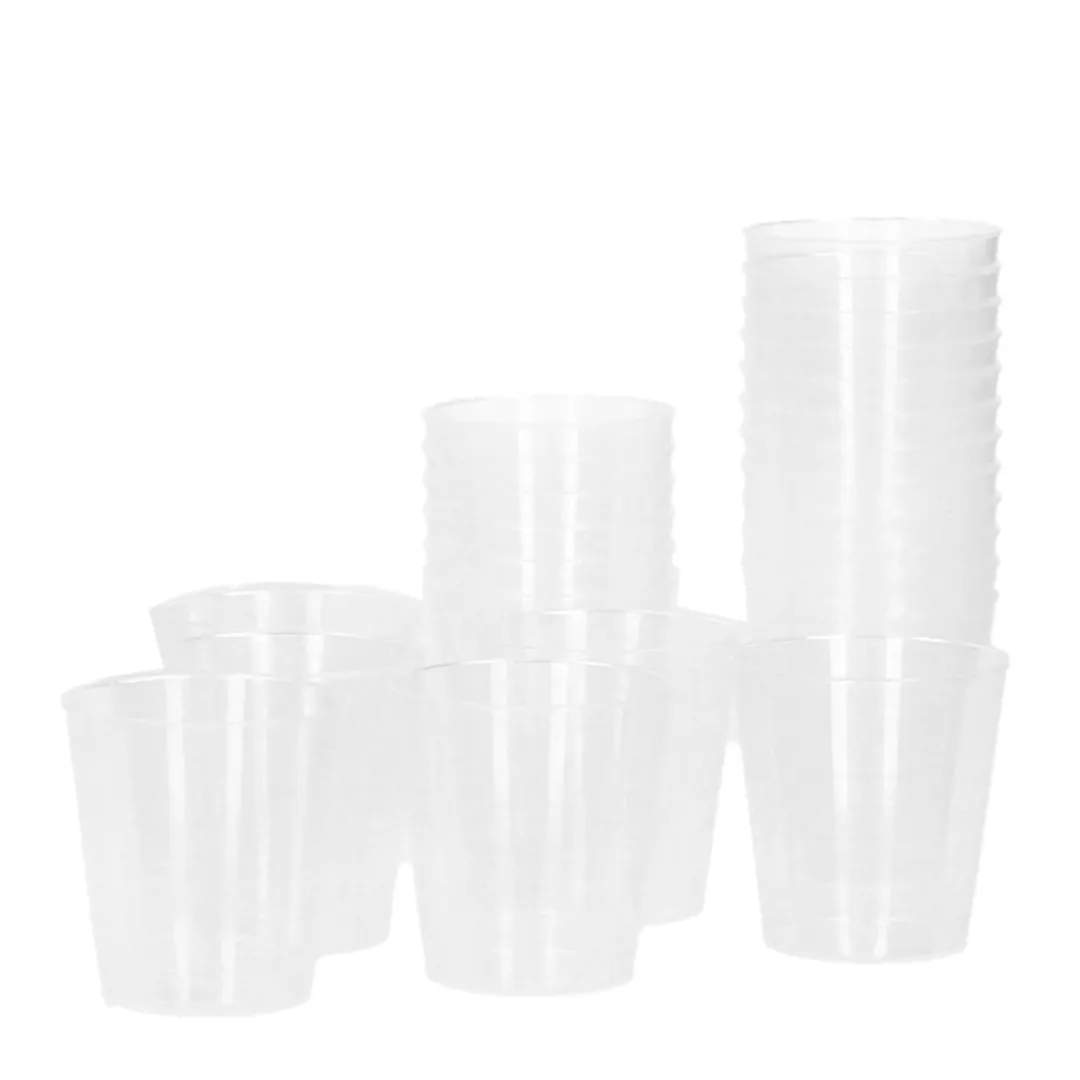 Excellent Houseware Shotglazen 100 Stuks - 30ml - Transparant
