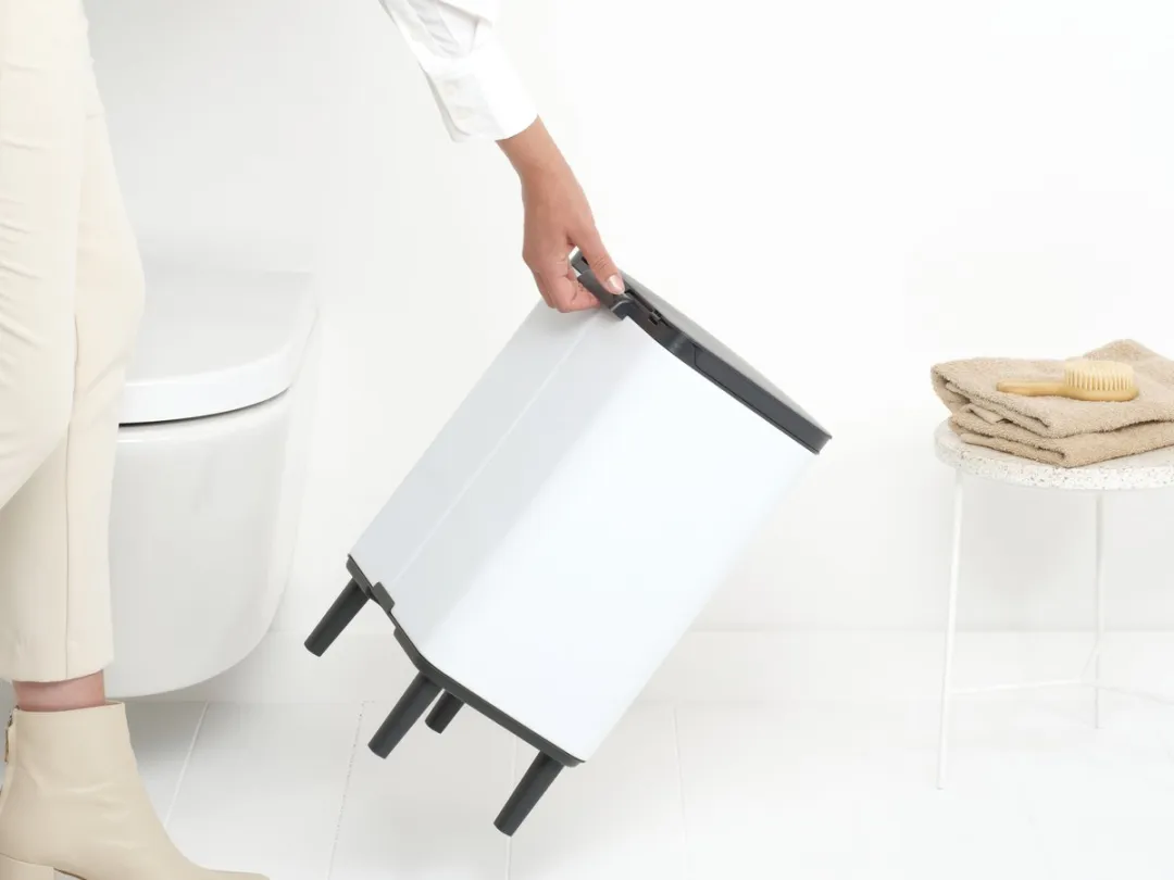 Brabantia Bo Hi Prullenbak 12L - Wit