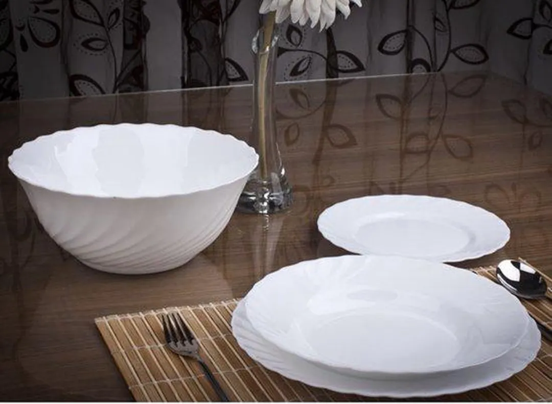 Luminarc Trianon Serviesset 19-delig - 6 Personen - Wit