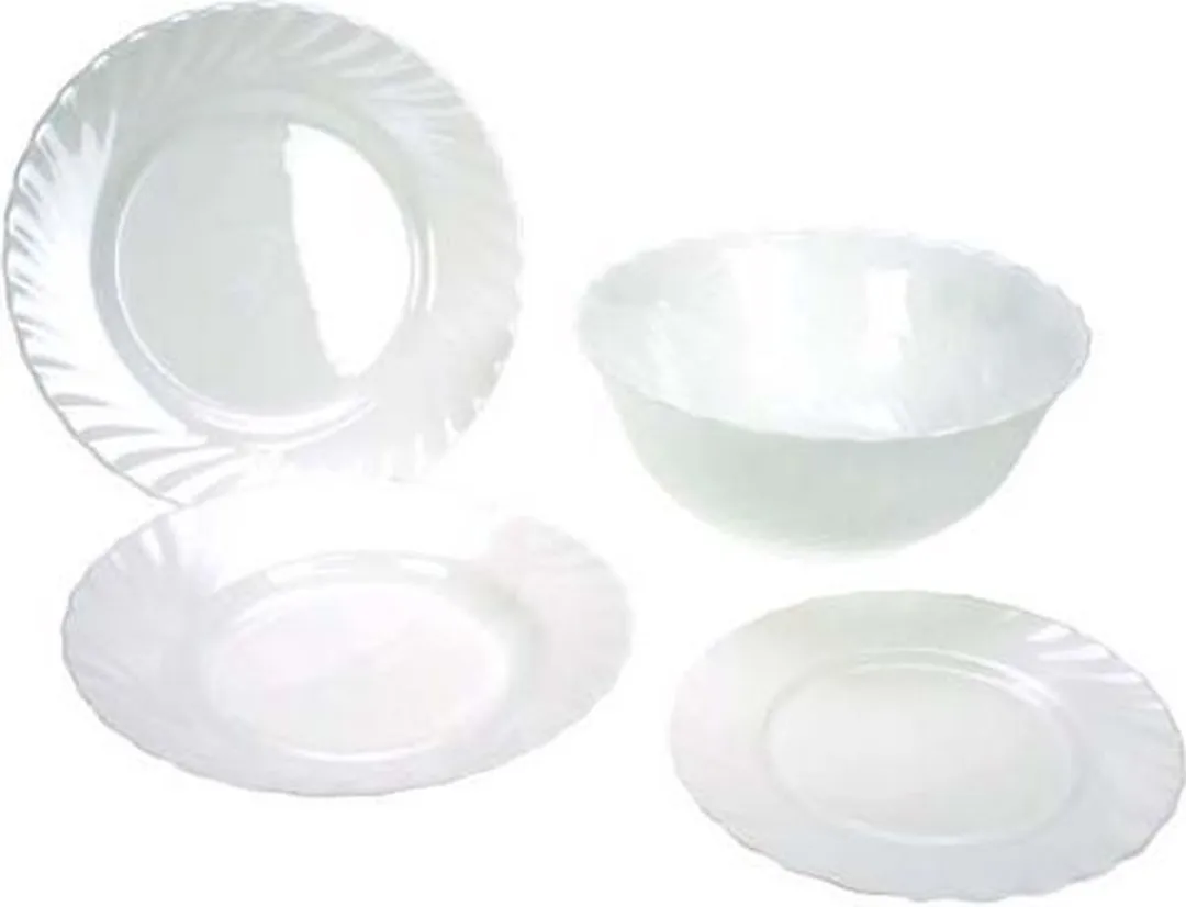 Luminarc Trianon Serviesset 19-delig - 6 Personen - Wit