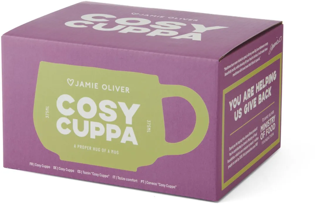 Jamie Oliver Cosy Cuppa Mok - 375ml Geel