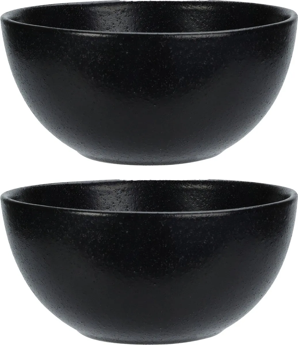Excellent Houseware Soepkommen Lava Stone 2 Stuks