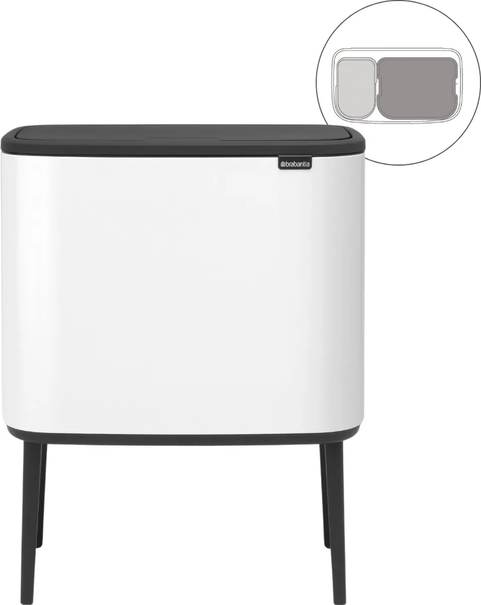 Brabantia Bo Touch Bin Prullenbak 34L